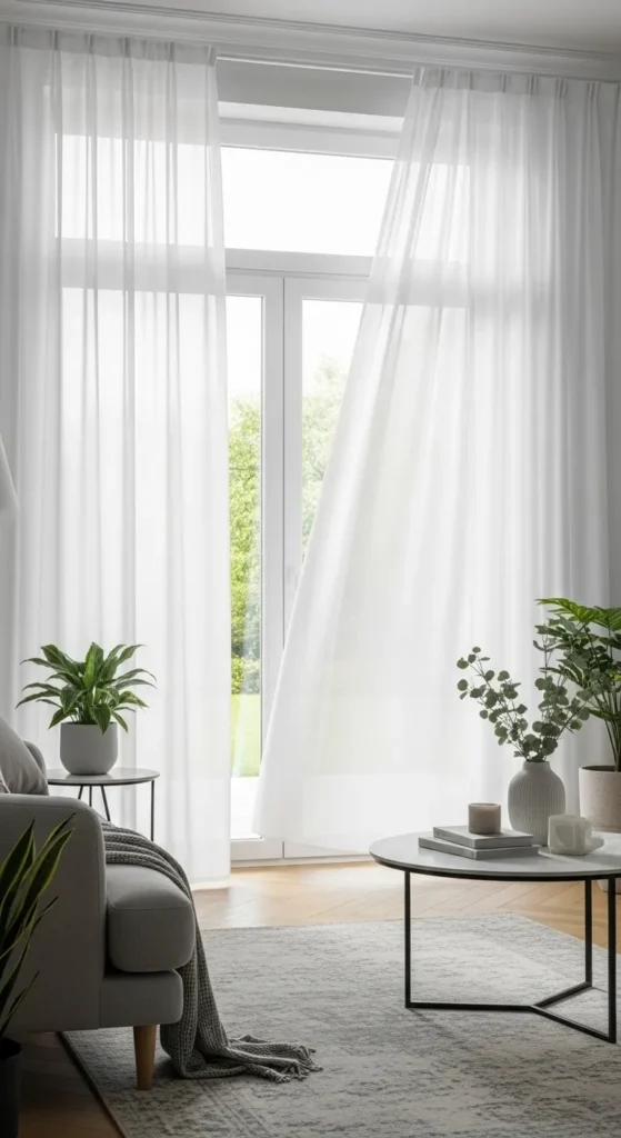 Sheer-White-Curtains