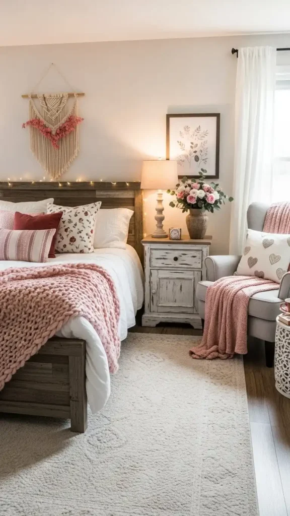 elegant-farmhouse-bedroom-with-valentine-color-palette