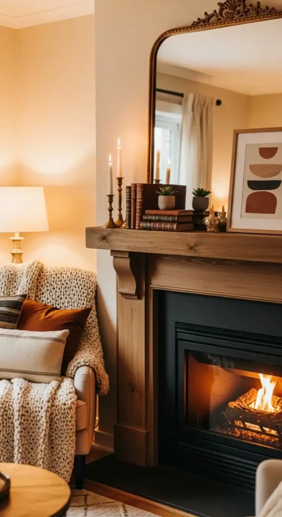 Fireplace-Mantel-Styling