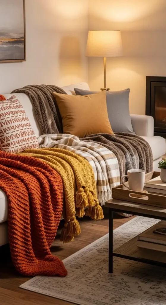 Layered-Throw-Blankets