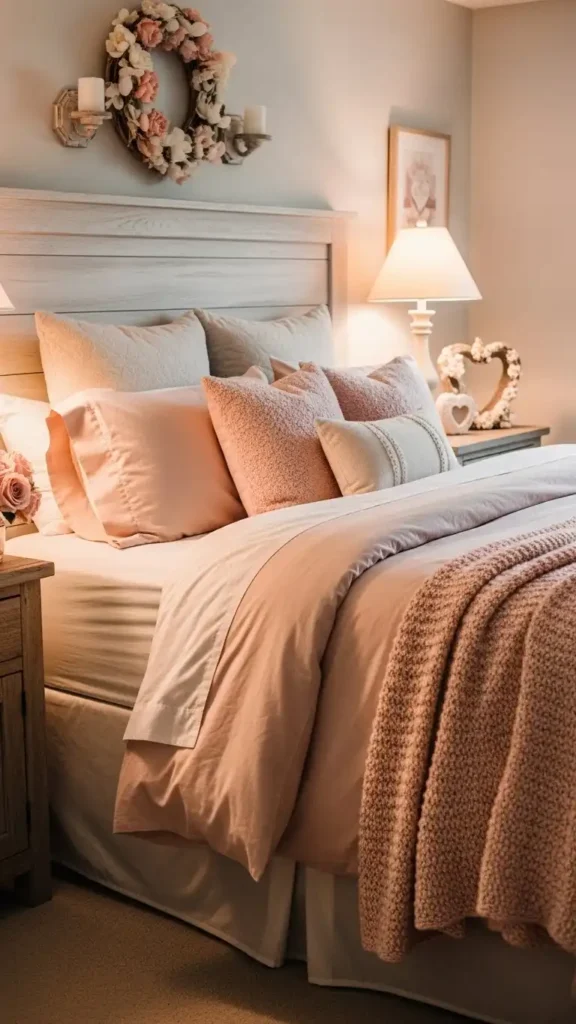 romantic-farmhouse-bedroom-with-blush-and-cream-tones