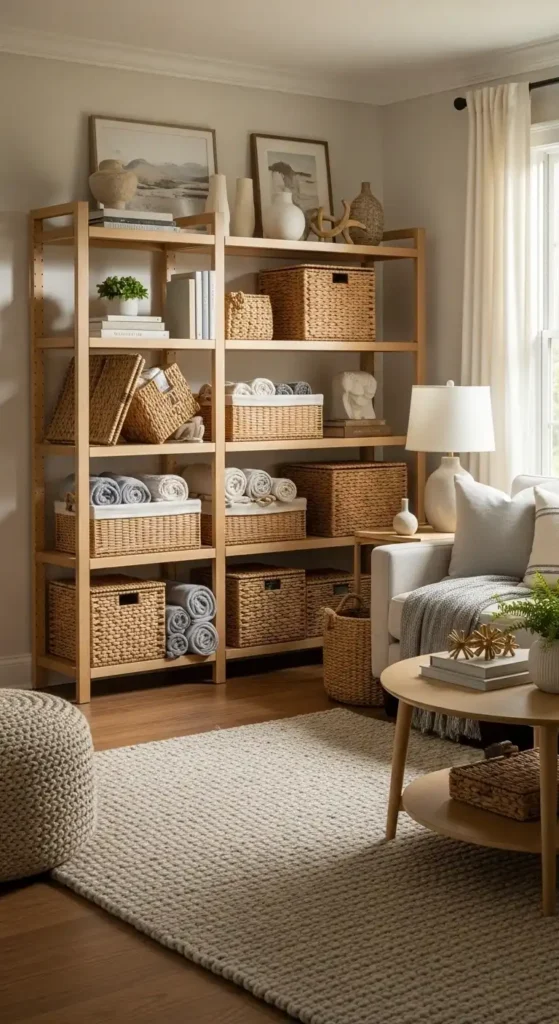Shelving-with-Baskets