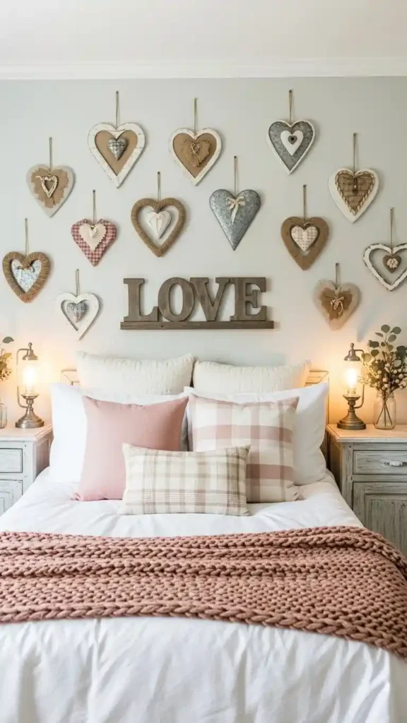 bedroom-accent-wall-of-hearts