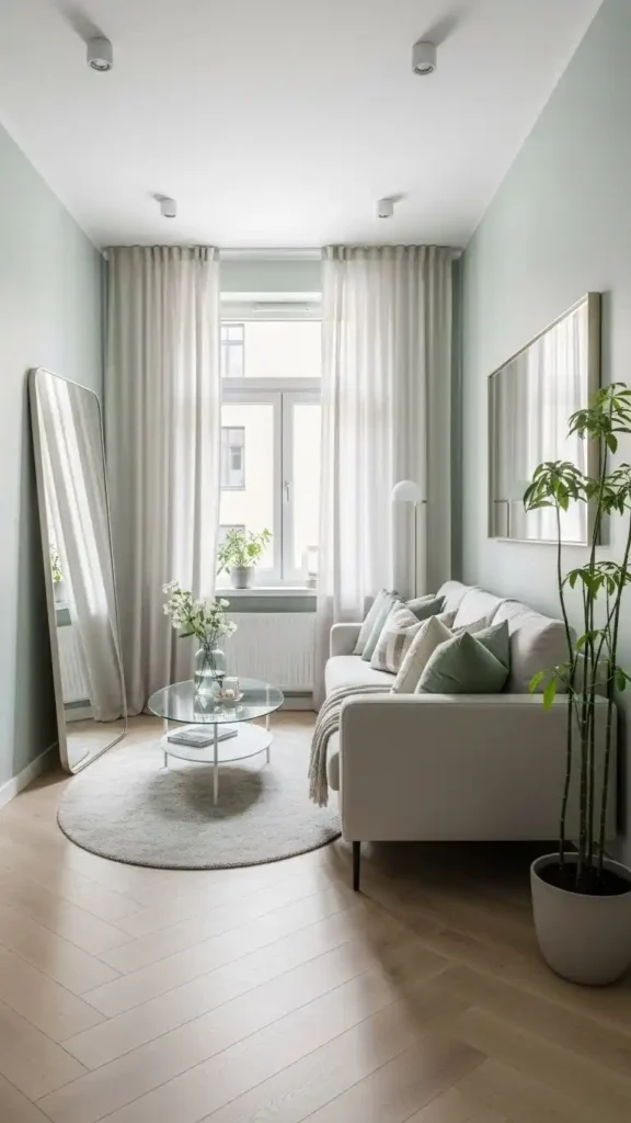 make-a-small-sage-room-feel-bigger