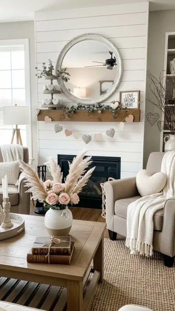 rustic-charm-on-the-mantle