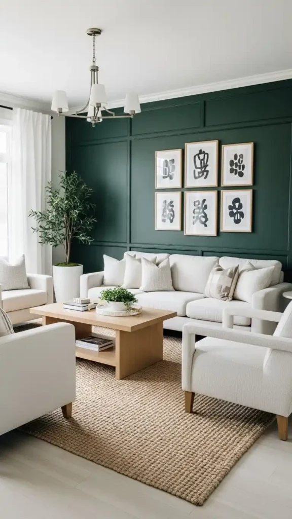 dark-green-walls-with-light-furniture