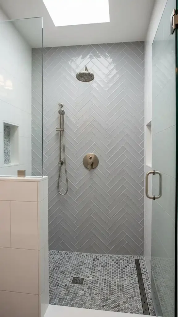herringbone-shower-feature
