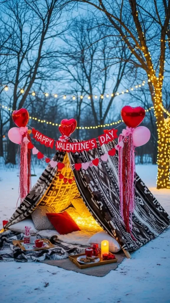 cozy-blanket-fort-in-the-backyard