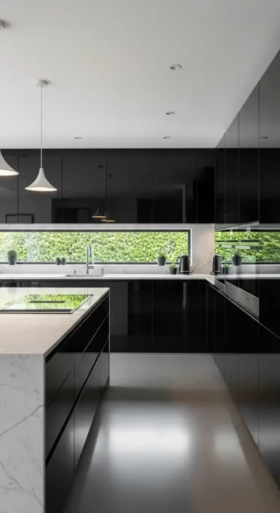 glossy-black-modern-finish