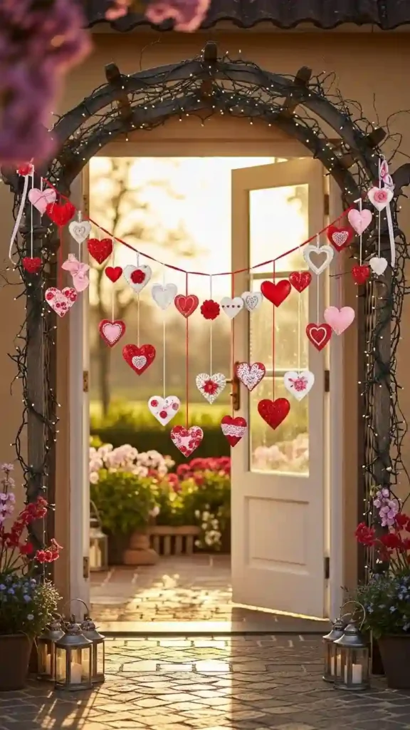 hanging-heart-garland