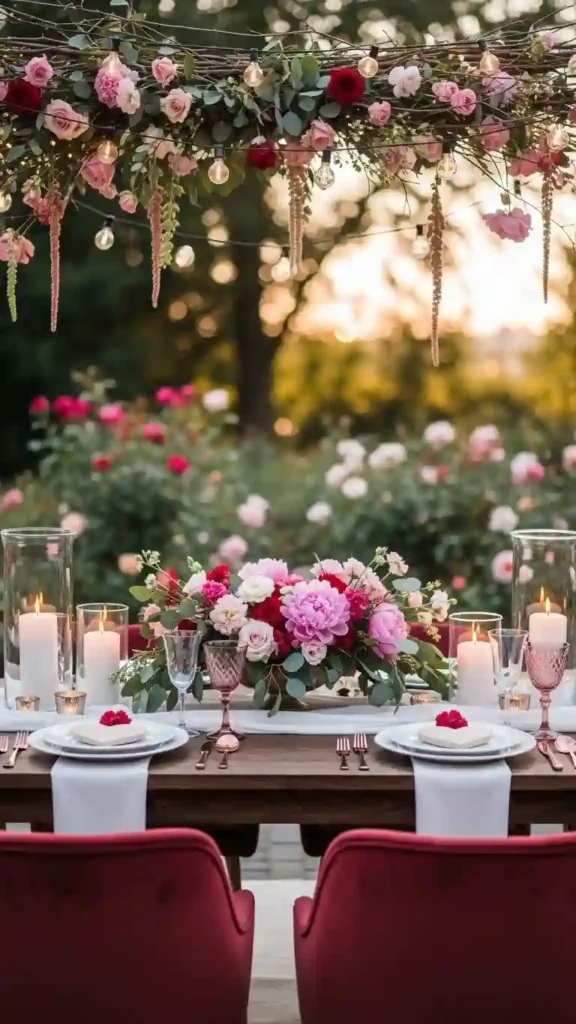 romantic-outdoor-table-setup
