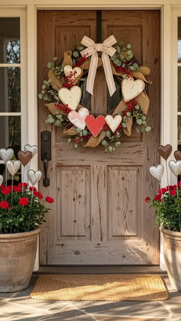 rustic-heart-garden-picks