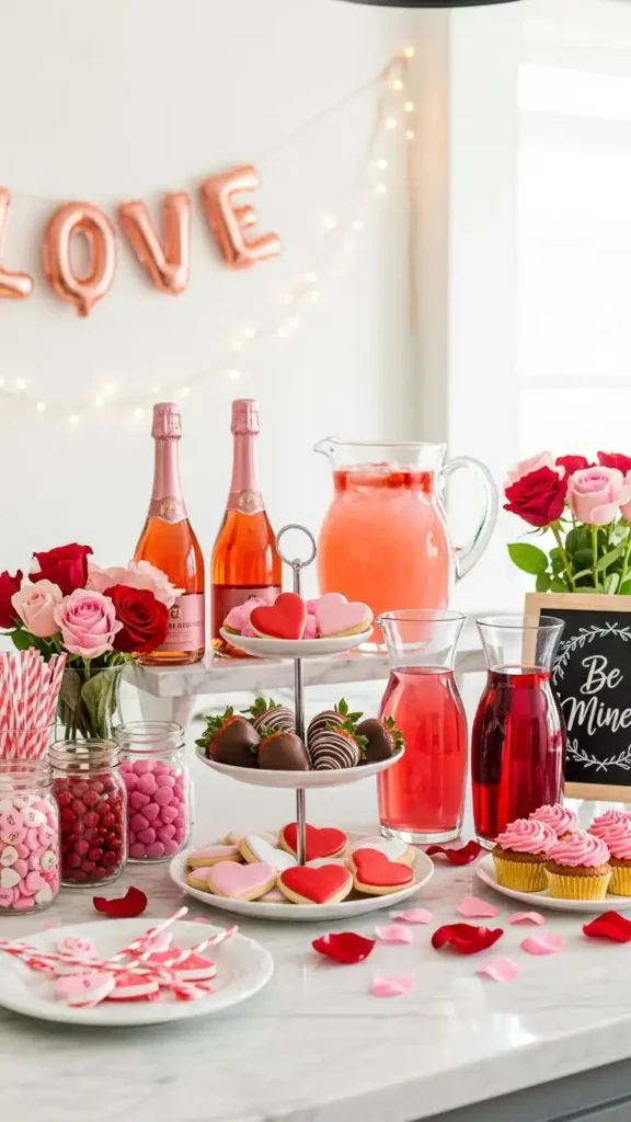 valentine-themed-drink-station