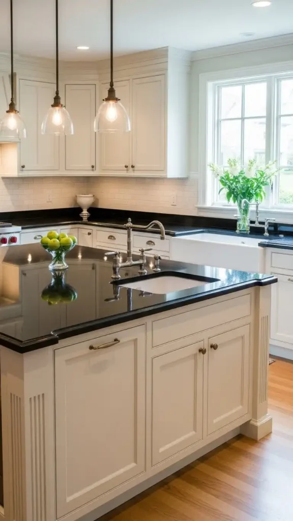 black-countertops-on-cream-base