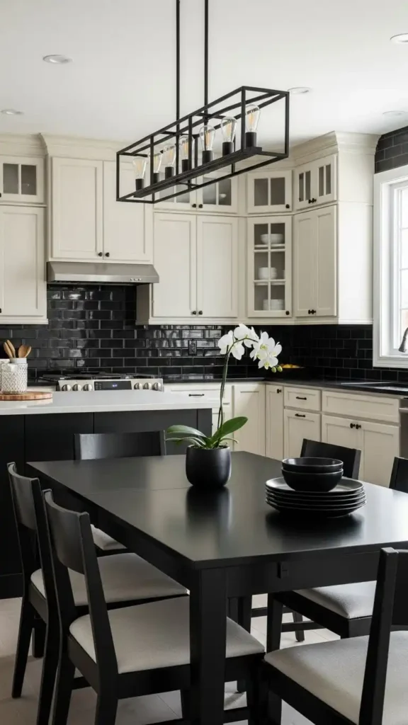 black-dining-elements