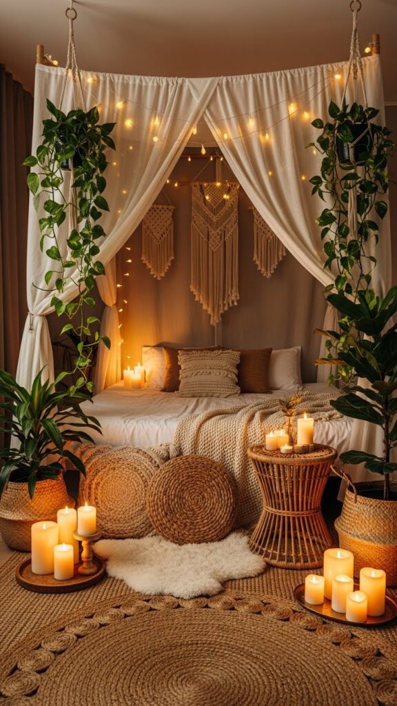 boho-canopy-plants-woven-accents