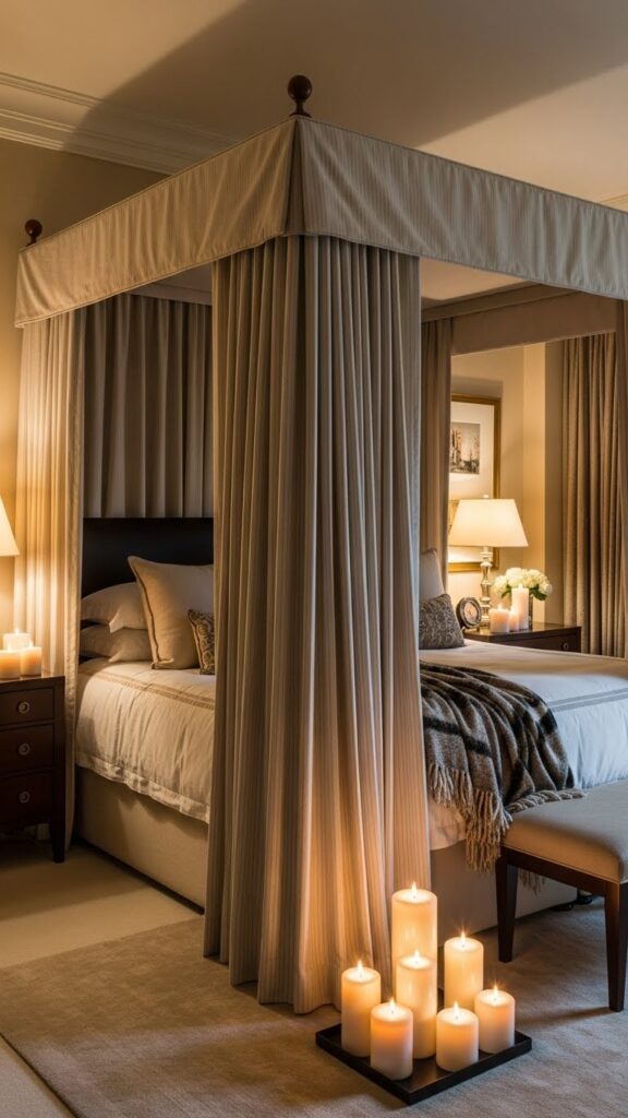 tailored-hotel-style-canopy-boxed-drapery