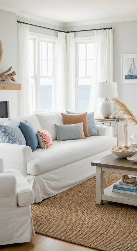 white-slipcovered-sofas