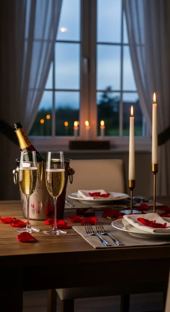 champagne-glasses-and-a-bottle-display