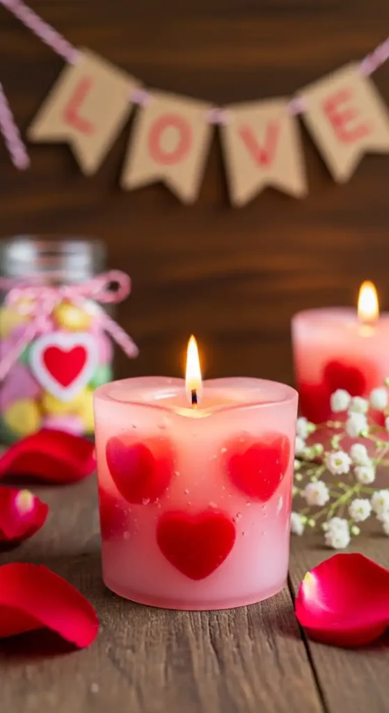 diy-embedded-heart-candles
