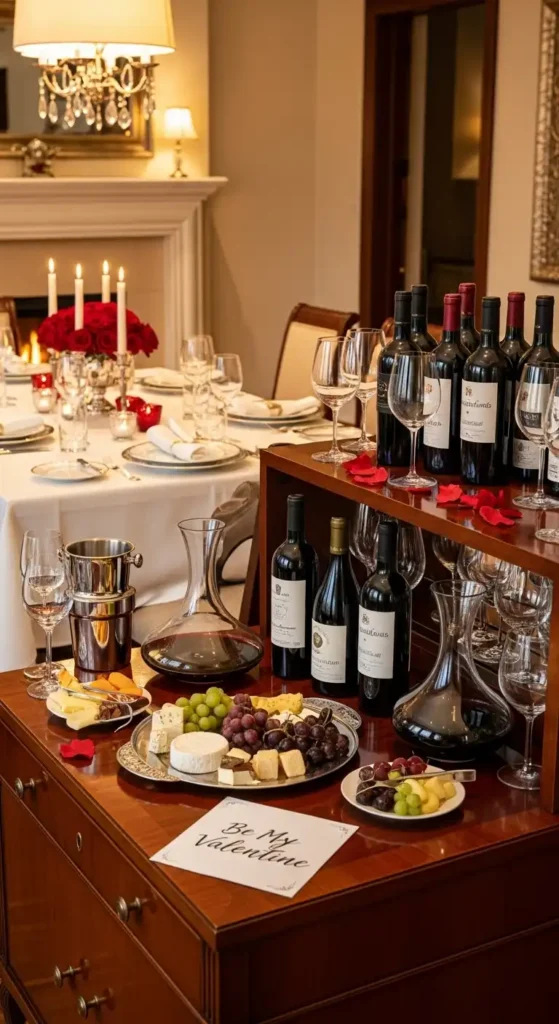 elegant-wine-pairing-station