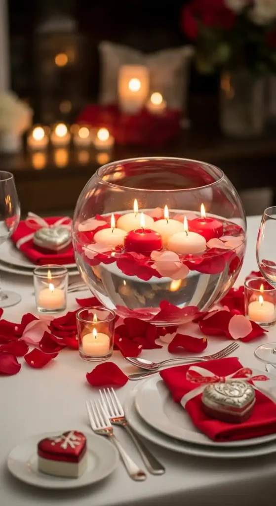 floating-candles-with-rose-petals