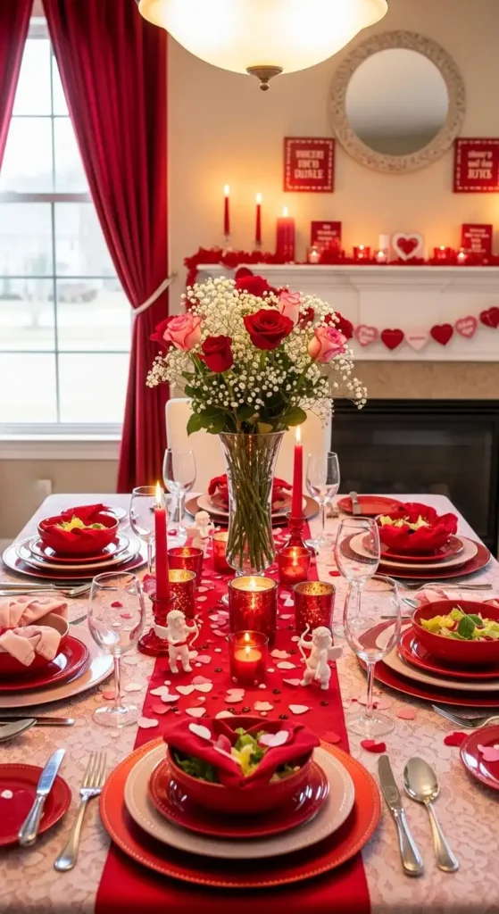 red-and-pink-table-settings