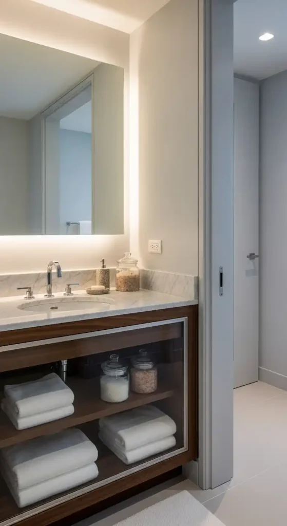 vanity-with-glass-doors