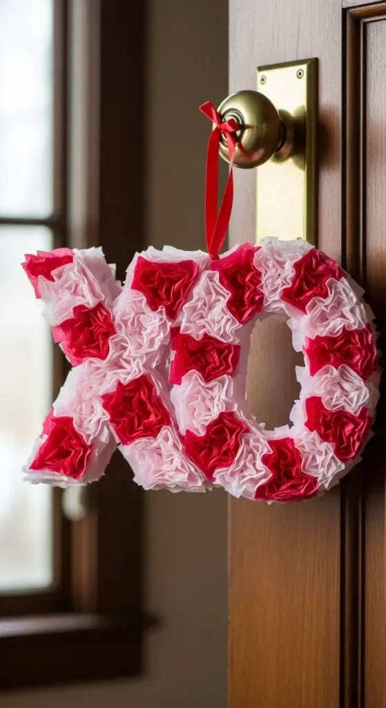 xo-tissue-paper-door-hanger-diy