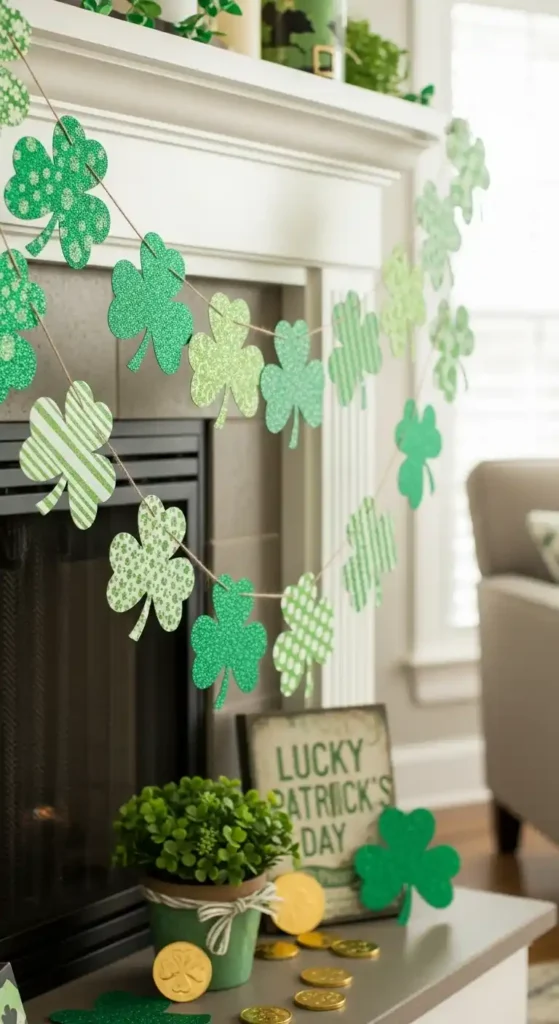 diy-shamrock-garland