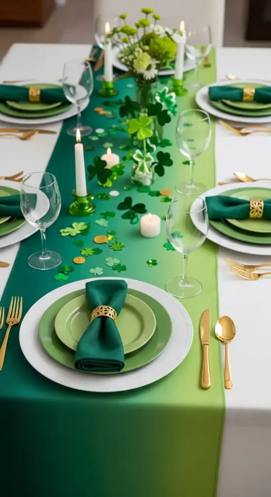 green-ombre-table-settings