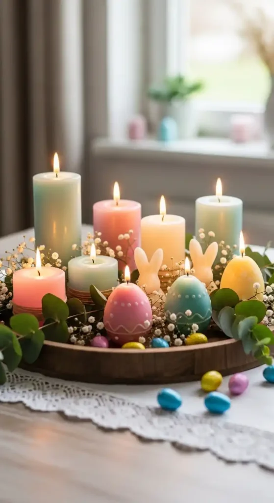 pastel-candle-display